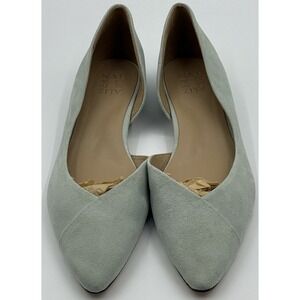 Naturalizer Hayden Mint Green Suede Leather Flats Sz 11M NWOB Store display?‎
